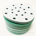 sanding disc 150mm green film abrasive sandpaper